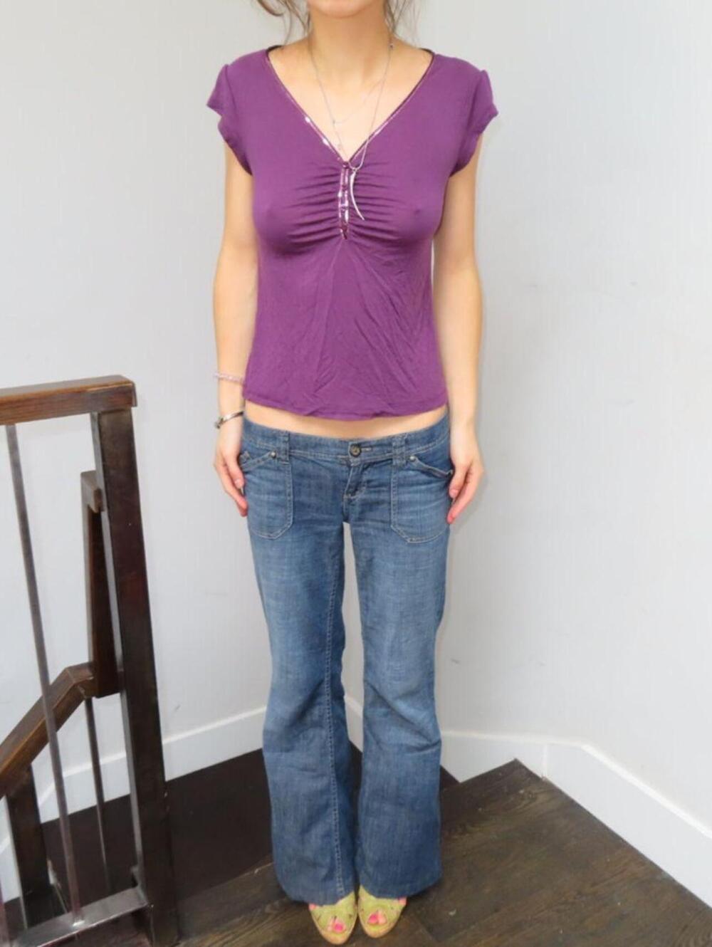 Sisley Women's Purple Shirt